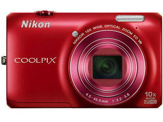 【クリックで詳細表示】Nikon/ニコン COOLPIX S6300 RD(アーバンレッド) コンパクトデジタルカメラ