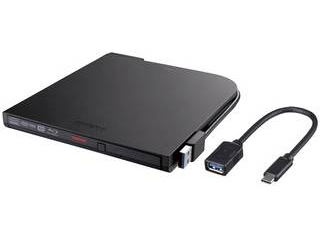 納期3月上旬 BDXL対応 USB3.0用ポータブルブルーレイドライブ スリムタイプ ブラック BRXL-PT6U3-BKD