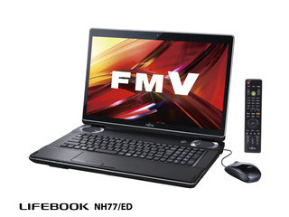 ノートPC LIFEBOOK/ライフブック FMVN77ED NH77/ED ビターブラック