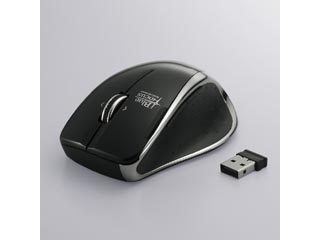 【クリックで詳細表示】BUFFALO/バッファロー BSMBW03BK BlueLED無線マウス 超高感度2.4GHz 6ボタンチルト ブラック