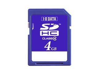 SDH-F4 SDHC�������[�J�[�h 4GB Class/�N���X4