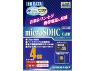 SDMCH-F4G/A�i4GB�j �}�C�N��SDHC�J�[�h/microSDHC�J�[�h Class/�N���X4 ���䐔���������I