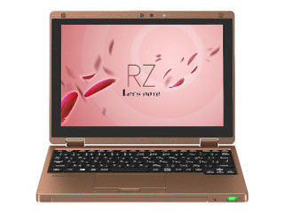10.1型ノートPC Lets note RZシリーズ ウォームゴールド&カッパー CF-RZ4DFMBR