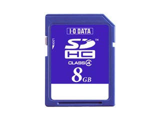 SDH-F8 SDHC�������[�J�[�h 8GB Class/�N���X4