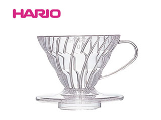 【クリックで詳細表示】HARIO/ハリオ VD-01T V60透過ドリッパー クリア(1～2杯用)
