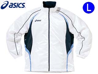 【クリックで詳細表示】asics/アシックス XAW521 ジャムジーASブレーカートップ (ホワイト) 【Lサイズ】