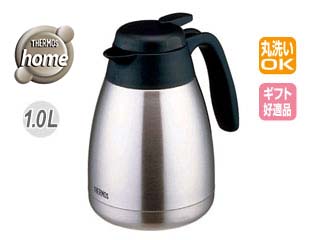 【クリックで詳細表示】THERMOS/サーモス TGS-1000-SBK ステンレスポット【1.0L】(ステンレスブラック)