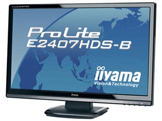 PLE2407HDS-B1 23.6�^���C�h�t���f�B�X�v���C ProLite �}�[�x���u���b�N