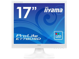 【クリックでお店のこの商品のページへ】17型ホワイトLEDバックライト搭載液晶ディスプレイ ProLite E1780SD ピュアホワイト E1780SD-W1