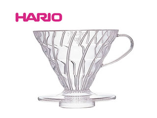 【クリックで詳細表示】HARIO/ハリオ VD-02T V60透過ドリッパー クリア(1～4杯用)