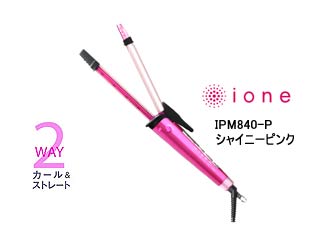 【クリックで詳細表示】TESCOM/テスコム IPM840-P マイナスイオンスチームアイロン(シャイニーピンク)