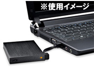 USB 2.0�o�X�p���[�Ή��|�[�^�u���n�[�h�f�B�X�N 500GB LCH-RK500U2