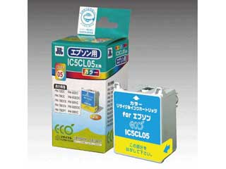 【クリックでお店のこの商品のページへ】JIT/ジット JIT-E05C EPSON IC5CL05 カラー対応 ジットリサイクルインク