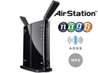 11a/g/b/n�Ή� 300Mbps ����LAN���[�^ �G�A�X�e�[�V���� WZR-HP-AG300H/N