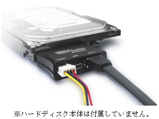 【クリックで詳細表示】GREEN HOUSE/グリーンハウス SATA-eSATA＆USB2.0変換アダプタ GH-USES-SATA