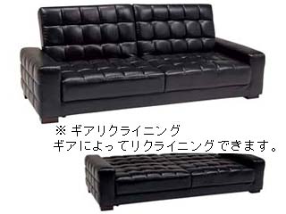 【クリックで詳細表示】HAGIHARA/ハギハラ 【Sofa＆Personal Chair】ソファーベッド リンダ BK