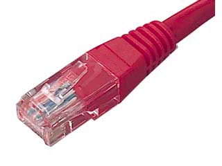 【クリックで詳細表示】ELECOM/エレコム LD-CT/R1A エンハンスド・カテゴリー5対応LANケーブル(レッド) 1m
