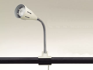 【クリックで詳細表示】東京メタル クリップスポットライト LS-330GCIV(アイボリー)