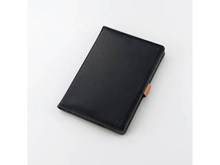 タブレット汎用ブックタイプケース/レザー/7.0-8.4inch/ブラック TB-08360BK