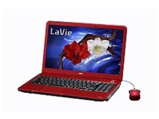 PC-LS550BS6R ノートパソコン LaVie S LS550/BS6R ラズベリーレッド