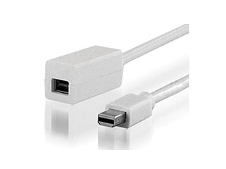【クリックで詳細表示】ハイパーツールズ MDP-MF-2M Mini DisplayPort延長用ケーブル 2m