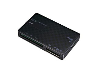 【クリックで詳細表示】サンワサプライ ADR-ML111BK USB2.0 カードリーダー ブラック