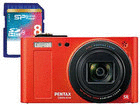 Optio RZ18(���^���b�N�I�����W)�{8GB SDHC�������[�J�[�h �Z�b�g�yrz18set�z