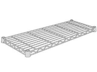 【クリックで詳細表示】ERECTA 【Home ERECTA】 ワイヤーシェルフ H1236C1/クローム