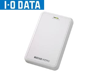 HDPSK-U500 耐衝撃ポータブルハードディスク 500GB ホワイト ※エコパッケージ(茶箱)