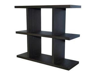 【クリックでお店のこの商品のページへ】組立家具 【フィズ シェルフ】 FZ80-90DBR