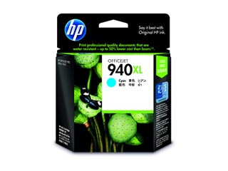 【クリックでお店のこの商品のページへ】hp/ヒューレット・パッカード HP940XLインクカートリッジ シアン C4907AA