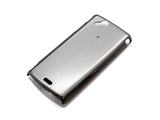 【クリックで詳細表示】リックス RX-XPARC16SV XPERIAarc専用ハードケース メタルシルバー