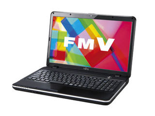 【納期ご注文後約1週間前後】15.6型ノートPC LIFEBOOK/ライフブック AH FMVA42GB シャイニーブラック