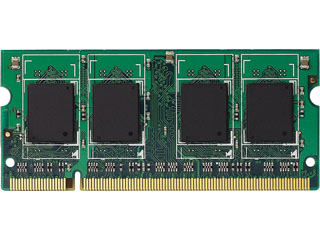 【クリックでお店のこの商品のページへ】ELECOM/エレコム 【メーカー在庫限り！】ET667-N1GA/S 増設メモリ DDR2-667/PC2-5300 DDR2-SDRAM SO-DIMM 1GB ＜br＞ ★メーカー在庫限りの為完売の際はご容赦下さい