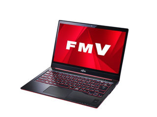 14型ノートPC LIFEBOOK UH75/K サテンレッド FMVU75KR