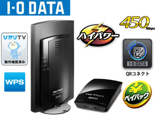 net.USB�@�\���� 11n���� 450Mbps ����LAN�M�K�r�b�g���[�^�[ ����LAN�A�_�v�^�Z�b�g���f�� WN-AG450DGR-E