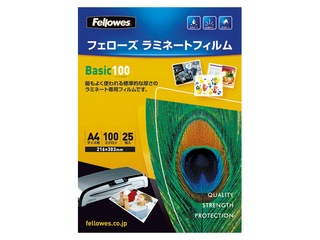 【クリックで詳細表示】Fellowes/フェローズ 5400701 A4サイズ用ラミネーターフィルム 25枚入 100ミクロン ベーシック 216mmX303mm