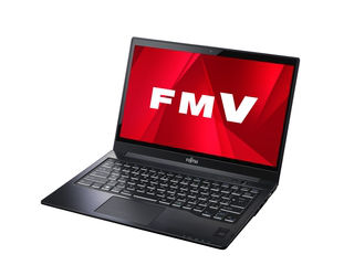14型ノートPC LIFEBOOK UH75/K スパークリングブラック FMVU75KB