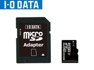 microSDHC/マイクロSDHCカード 8GB Class4/クラス4 ※SD変換アダプター付き SDMCH-W8G/A