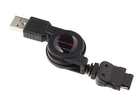SW-CA01-MKFS/BK FOMA/SoftBank�Ή� �[�dUSB�P�[�u�� �u���b�N