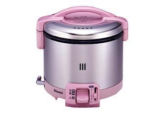 【クリックでお店のこの商品のページへ】Rinnai/リンナイ 【プロパンガス用】RR-055GS-C-RP ガス炊飯器【5.5合】(ローズピンク)