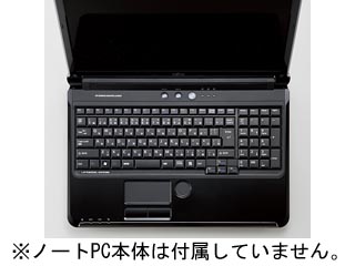 【クリックで詳細表示】ELECOM/エレコム PKB-FMVAH キーボードカバー ノートタイプ/富士通FMV AHシリーズ対応