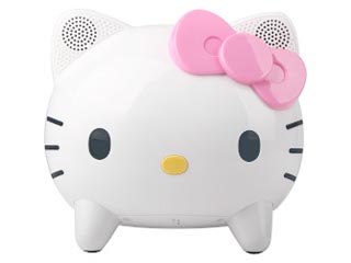 【クリックで詳細表示】CAVジャパン KT1-WH Hello Kitty (iPod対応ドックスピーカー) ホワイト