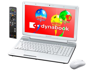 PT751T8CBFW 15.6型ワイドノートPC dynabook Qosmio T751/T8CW リュクスホワイト