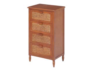 【クリックで詳細表示】HAGIHARA/ハギハラ 【Rosemary series/ローズマリーシリーズ】チェスト RCH-1007BR