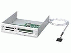 ADR-INMLT3W USB2.0�����J�[�h���[�_���C�^ �z���C�g