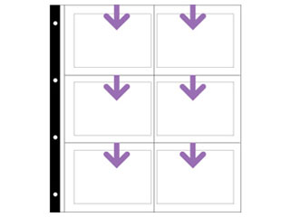 【クリックで詳細表示】HAKUBA/ハクバ レポートアルバムDX用替台紙 L判用