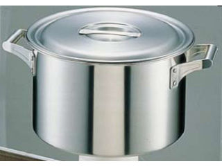 【クリックでお店のこの商品のページへ】フジノス 18-10ロイヤル 半寸胴鍋 XMD-360