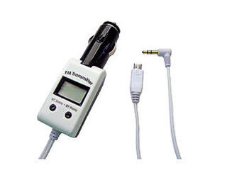 【クリックで詳細表示】ヴァーテックス VTC-TM05 WH スマートフォン専用FMトランスミッター ホワイト