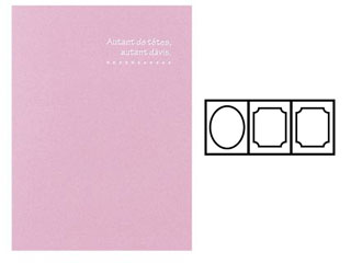 【クリックで詳細表示】HAKUBA/ハクバ お手軽写真台紙ランス 3面 L判 タテ (ピンク)